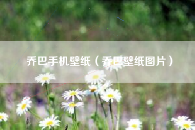 乔巴手机壁纸（乔巴壁纸图片）
