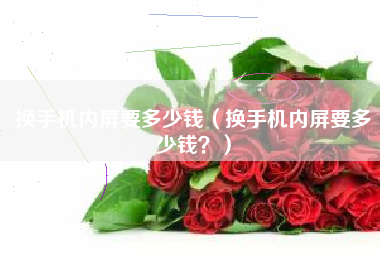 换手机内屏要多少钱（换手机内屏要多少钱？）